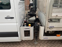 2010 Mercedes-Benz Sprinter 2.2CDI 513 Doka Kipper + Hiab 022 Kraan VK7310 | Transport | Bedrijfswagens