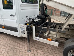 2010 Mercedes-Benz Sprinter 2.2CDI 513 Doka Kipper + Hiab 022 Kraan VK7310 | Transport | Bedrijfswagens