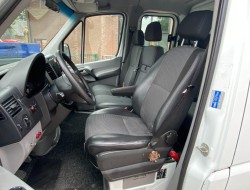 2010 Mercedes-Benz Sprinter 2.2CDI 513 Doka Kipper + Hiab 022 Kraan VK7310 | Transport | Bedrijfswagens