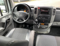 2010 Mercedes-Benz Sprinter 2.2CDI 513 Doka Kipper + Hiab 022 Kraan VK7310 | Transport | Bedrijfswagens