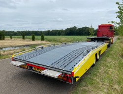 2010 Mercedes Actros 1832 Autotransporter De Groot + Tijhof aanhangwagen VK7390 | Transport | Vrachtwagens