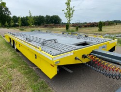 2010 Mercedes Actros 1832 Autotransporter De Groot + Tijhof aanhangwagen VK7390 | Transport | Vrachtwagens