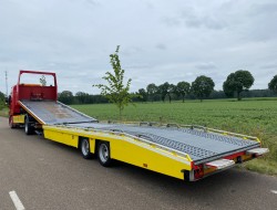 2010 Mercedes Actros 1832 Autotransporter De Groot + Tijhof aanhangwagen VK7390 | Transport | Vrachtwagens
