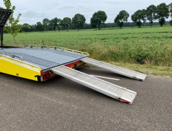 2010 Mercedes Actros 1832 Autotransporter De Groot + Tijhof aanhangwagen VK7390 | Transport | Vrachtwagens