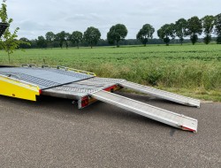 2010 Mercedes Actros 1832 Autotransporter De Groot + Tijhof aanhangwagen VK7390 | Transport | Vrachtwagens