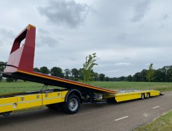 2010 Mercedes Actros 1832 Autotransporter De Groot + Tijhof aanhangwagen VK7390 | Transport | Vrachtwagens