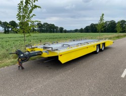 2010 Mercedes Actros 1832 Autotransporter De Groot + Tijhof aanhangwagen VK7390 | Transport | Vrachtwagens