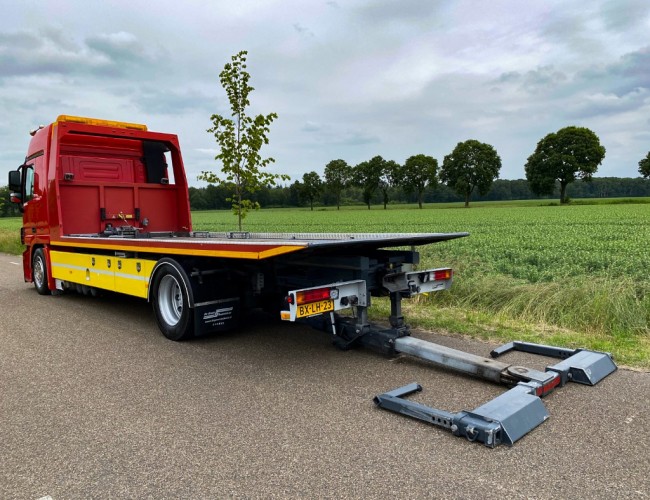 2010 Mercedes Actros 1832 Autotransporter De Groot + Tijhof aanhangwagen VK7390 | Transport | Vrachtwagens