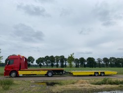 2010 Mercedes Actros 1832 Autotransporter De Groot + Tijhof aanhangwagen VK7390 | Transport | Vrachtwagens
