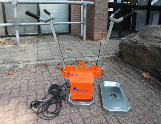 1 Hamevac VTH-150-BL Vacuum Tegeltiller op stroom VK7515 | Vacuum techniek | Vacuum Til Hulp