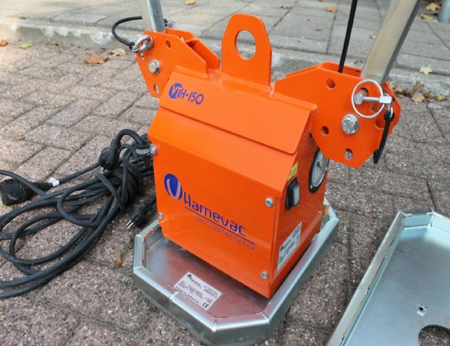 1 Hamevac VTH-150-BL Vacuum Tegeltiller op stroom VK7515 | Vacuum techniek | Vacuum Til Hulp