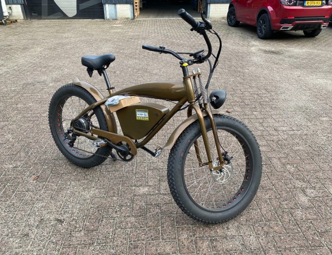 2021 Beach Cruiser Elektrische fiets 20Ah - 35km/u! VK7809 | Transport | Bromfiets / Motor