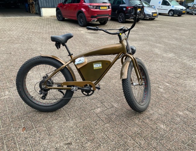 2021 Beach Cruiser Elektrische fiets 20Ah - 35km/u! VK7809 | Transport | Bromfiets / Motor