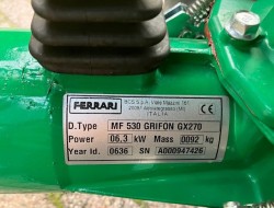 Ferrari MF 530 Grifon GX270 Veegmachine VK8043 | Tuin / Parkmachine | Grasmaaier/Veegmachine