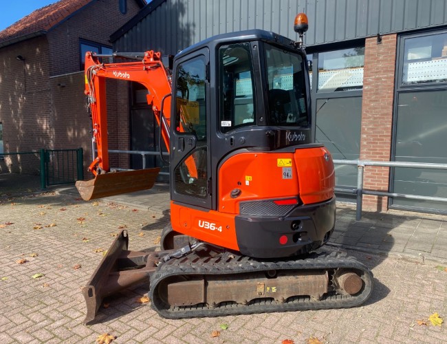2018 Kubota U36-4 Hi Spec VK8051 | Graafmachine | Minigraver