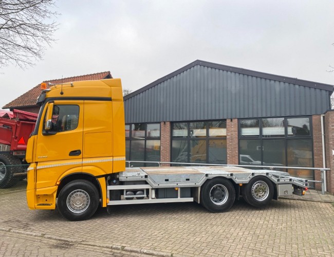 2014 Mercedes Actros 2563 6x2 + extendable lowloader DV923 | Transport | Vrachtwagen