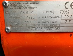2019 Kubota KX018-4 1500uur VK8063 | Graafmachine | Minigraver