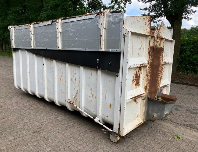 Vossebelt Container 660cm met 3/4 klep en kiepklep VT28 | Overige | Containers