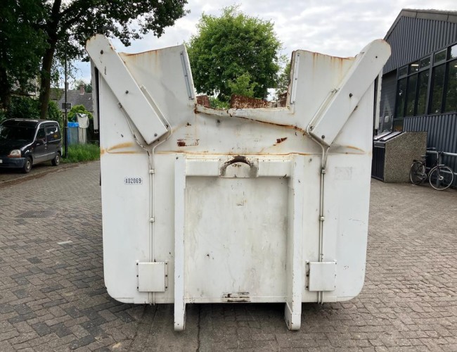 Vossebelt Container 660cm met 3/4 klep en kiepklep VT28 | Overige | Containers