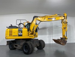 2015 Komatsu PW160-8 VK8146 | Graafmachine | Mobiele graafmachine