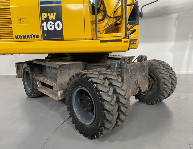 2015 Komatsu PW160-8 VK8146 | Graafmachine | Mobiele graafmachine