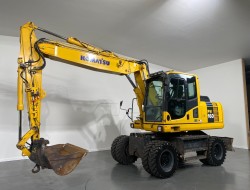 2015 Komatsu PW160-8 VK8146 | Graafmachine | Mobiele graafmachine