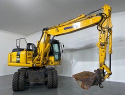 2015 Komatsu PW160-8 VK8146 | Graafmachine | Mobiele graafmachine