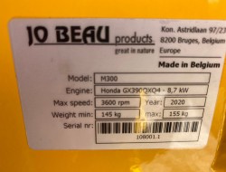 2022 Jo Beau M300 Versnipperaar 13pk VV1227 | Tuin / Parkmachine | Versnipperaars