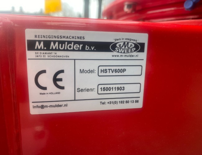 2022 M-Sweep HSTV 600P 150cm Veegmachine VK8342 | Aanbouwdelen | Veegmachine / Borstel