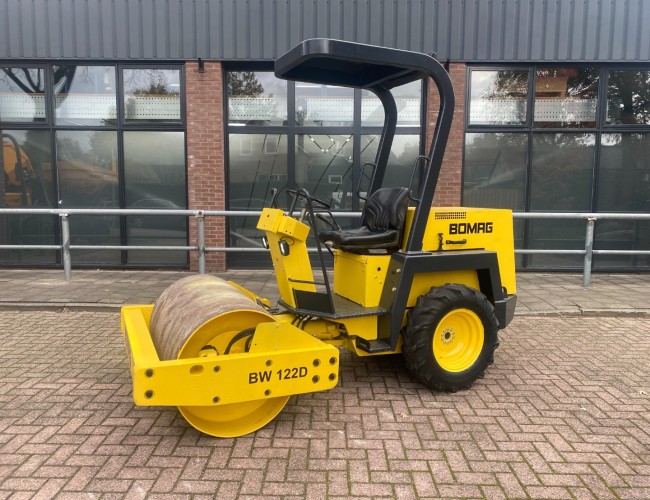 1990 Bomag BW122D | Grondverdichting | Wals