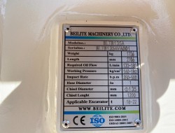 2022 Beilite BLTB135A Sloophamer CW40 1730kg VK8377 | Aanbouwdelen | Sloophamers