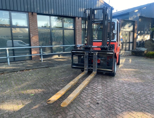 1991 O & K V60 - Forkpositioner + Sideshift Forklift VK8587 | Verreiker / Heftruck | Vorkheftrucks