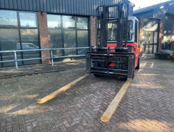 1991 O & K V60 - Forkpositioner + Sideshift Forklift VK8587 | Verreiker / Heftruck | Vorkheftrucks
