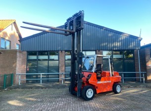 1991 O & K V60 - Forkpositioner + Sideshift