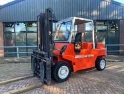 1991 O & K V60 - Forkpositioner + Sideshift Forklift VK8587 | Verreiker / Heftruck | Vorkheftrucks