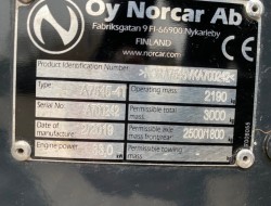 2019 Norcar a7545 4T Rubbertracks! VK8608 | Wiellader | Mini Shovel