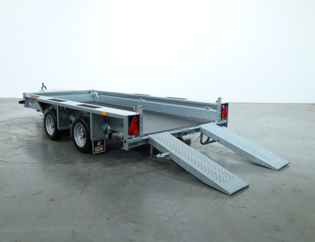 1 Ifor Williams GX125 HD Skids ADV1021 | Aanhangwagen | Machinetransporter