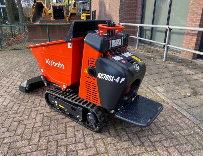 2022 Kubota KC70SSL-4P Minidumper Rupsdumper VK8774 | Dumper | Rupsdumper