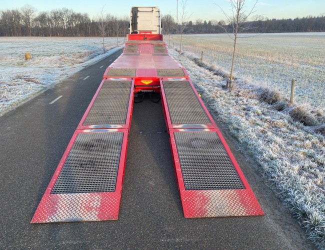 2019 Broshuis L1S1 3-axle semi lowloader Extandable - 2x Powersteering RC - Liftaxle - Hydr Bed - Winch VK8826 | Transport | Opleggers