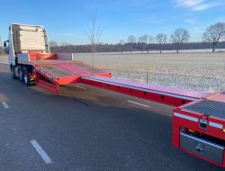 2019 Broshuis L1S1 3-axle semi lowloader Extandable - 2x Powersteering RC - Liftaxle - Hydr Bed - Winch VK8826 | Transport | Opleggers
