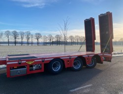 2019 Broshuis L1S1 3-axle semi lowloader Extandable - 2x Powersteering RC - Liftaxle - Hydr Bed - Winch VK8826 | Transport | Opleggers