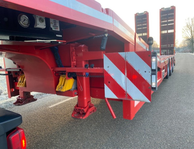 2019 Broshuis L1S1 3-axle semi lowloader Extandable - 2x Powersteering RC - Liftaxle - Hydr Bed - Winch | Transport | Opleggers