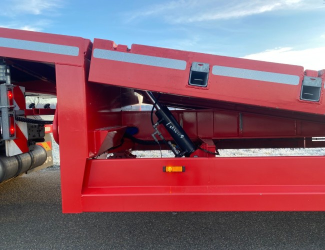 2019 Broshuis L1S1 3-axle semi lowloader Extandable - 2x Powersteering RC - Liftaxle - Hydr Bed - Winch | Transport | Opleggers
