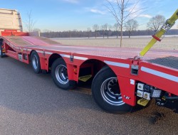 2019 Broshuis L1S1 3-axle semi lowloader Extandable - 2x Powersteering RC - Liftaxle - Hydr Bed - Winch VK8826 | Transport | Opleggers