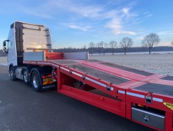 2019 Broshuis L1S1 3-axle semi lowloader Extandable - 2x Powersteering RC - Liftaxle - Hydr Bed - Winch VK8826 | Transport | Opleggers