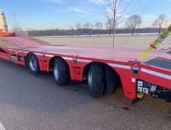 2019 Broshuis L1S1 3-axle semi lowloader Extandable - 2x Powersteering RC - Liftaxle - Hydr Bed - Winch VK8826 | Transport | Opleggers