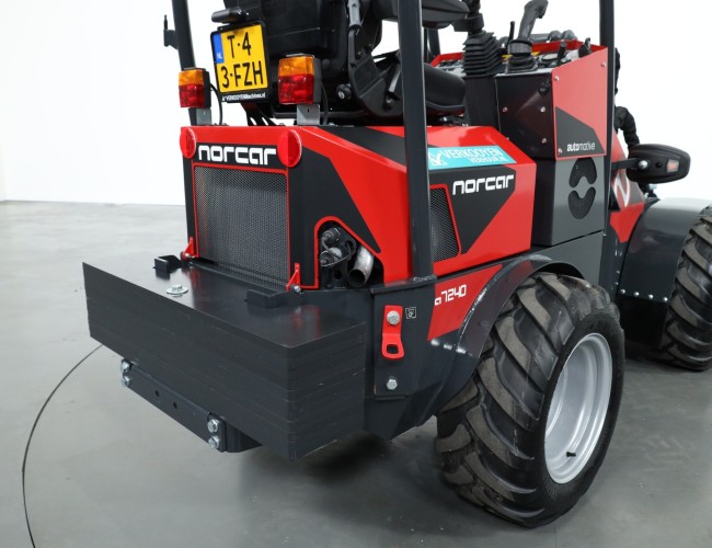 2023 Norcar a7240 Minishovel 1500kg hef VK8836 | Wiellader | Mini Shovel