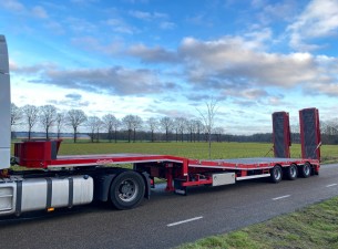 2009 Nooteboom MCO-48-03 Dieplader - Hydr Bed - 2x Powersteering - Hydr suspension - Winch DV1050