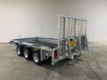 2025 Ifor Williams GX126 Klep 3-asser ADV1035 | Aanhangwagen | Machinetransporter
