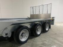 2025 Ifor Williams GX126 Klep 3-asser ADV1035 | Aanhangwagen | Machinetransporter